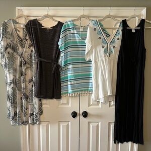 Bundle of 5 Target Cover-Ups Black, White, Teal, Gray
